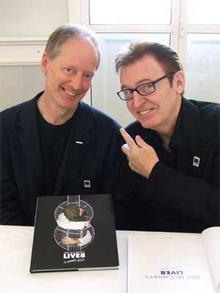 Mike McCartney with Ian Jackson