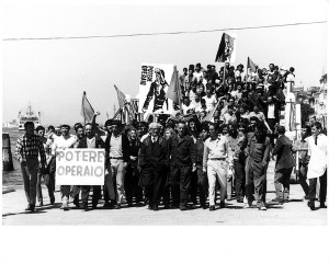 Venice,1968. Artist, workers and students protest, XXXIV Esposizione Biennale Internazionale d'Arte “Photo Ugo Mulas © Ugo Mulas Heirs. All rights reserved”