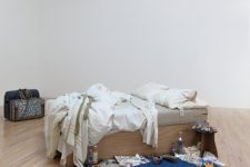 My Bed 1998 Tracey Emin born 1963 Lent by The Duerckheim Collection 2015 http://www.tate.org.uk/art/work/L03662