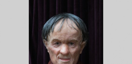 Geoffrey Dutton – a facial reconstruction from a 13th century knight.’ (Geoffrey Dutton)
