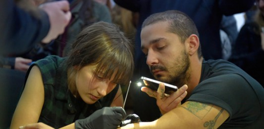TOUCHMYSOUL by LaBeouf Ronkko & Turner. part of Follow at FACT 2015 Photo by Brian Slater