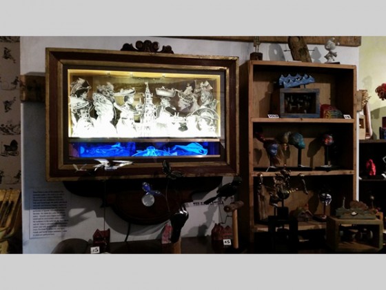 Automata by Simon Venus and Works by Tristan Brady-Jacobs