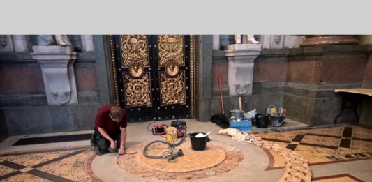 st george's hall minton tiled floor