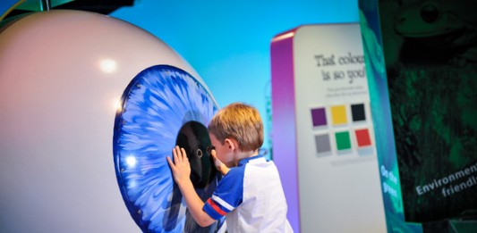 Eye for Colour Human Eye interactive c Tullie House Museum and Gallery Trust