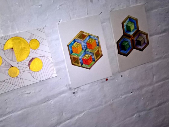 SOUP Collective postcards at Roadworks