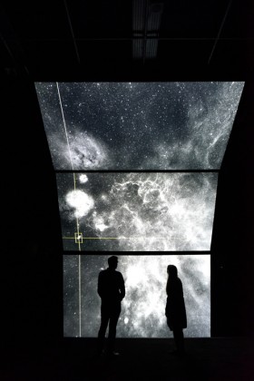 unfold by Ryoichi Kurokawa, at FACT, 2016. Photo by Brian Slater
