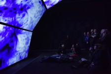 unfold by Ryoichi Kurokawa, at FACT, 2016. Photo by Brian Slater - fact at 15