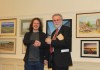 Felix Leyland (left) receives his award from Colin Simpson