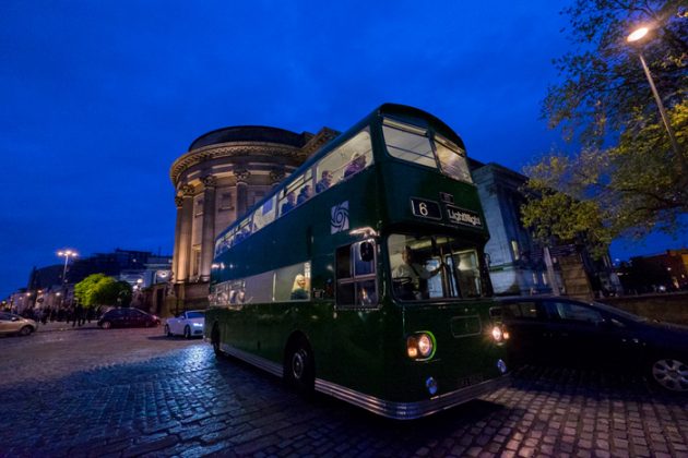 LightNight-bus, Open Culture, photo Mark McNulty