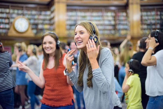 Silent-Disco, Open Culture, photo Mark McNulty