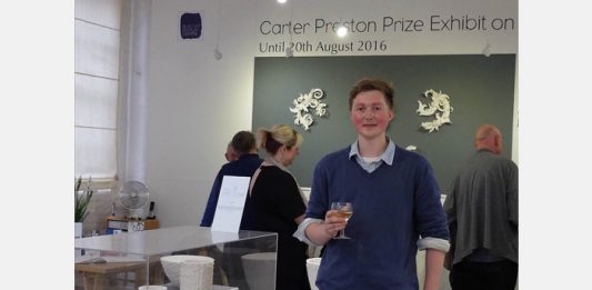 Carter Preston exhibition Winner 2016, Lanty Ball