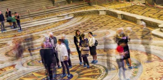 St George's Hall, Minton Tiled Floor. photos, Thomas Ava