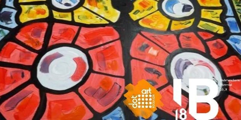 IB18: Cass Art: Make Your Own Stained-Glass Window (with dot-art)