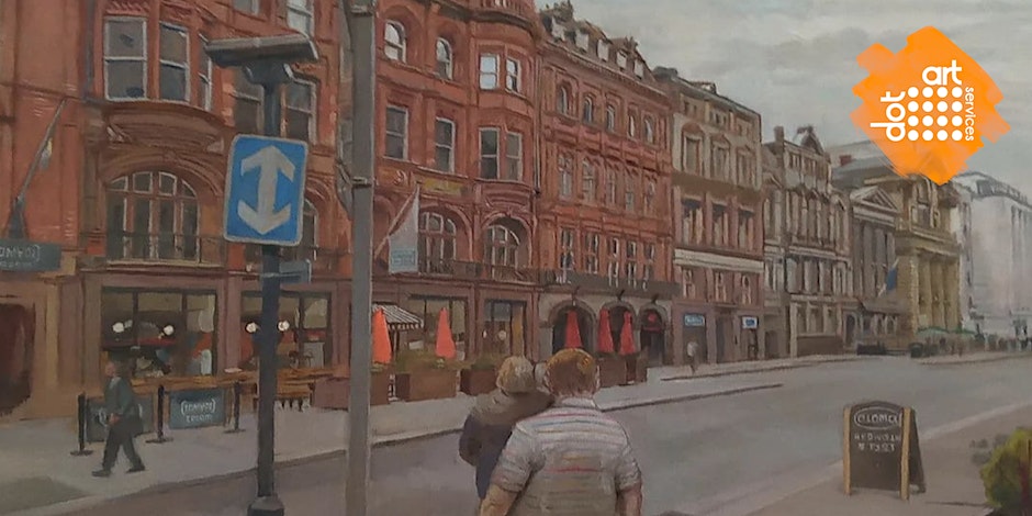 dot-art: Sketch the City: Business District