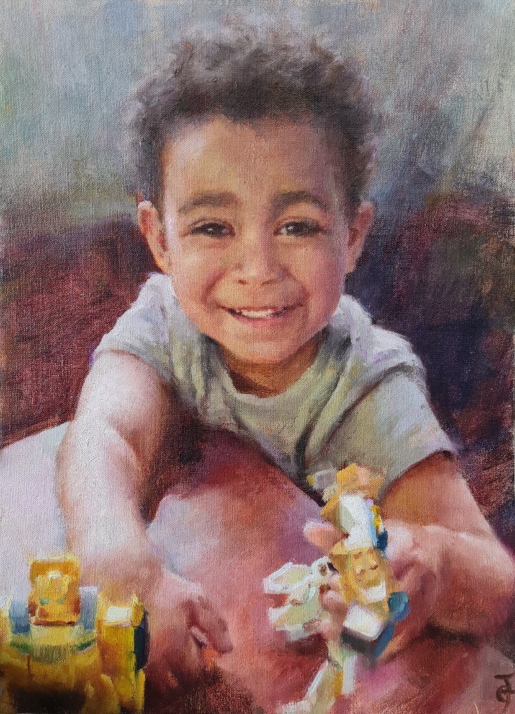 Cass Art: Portraiture in Oils