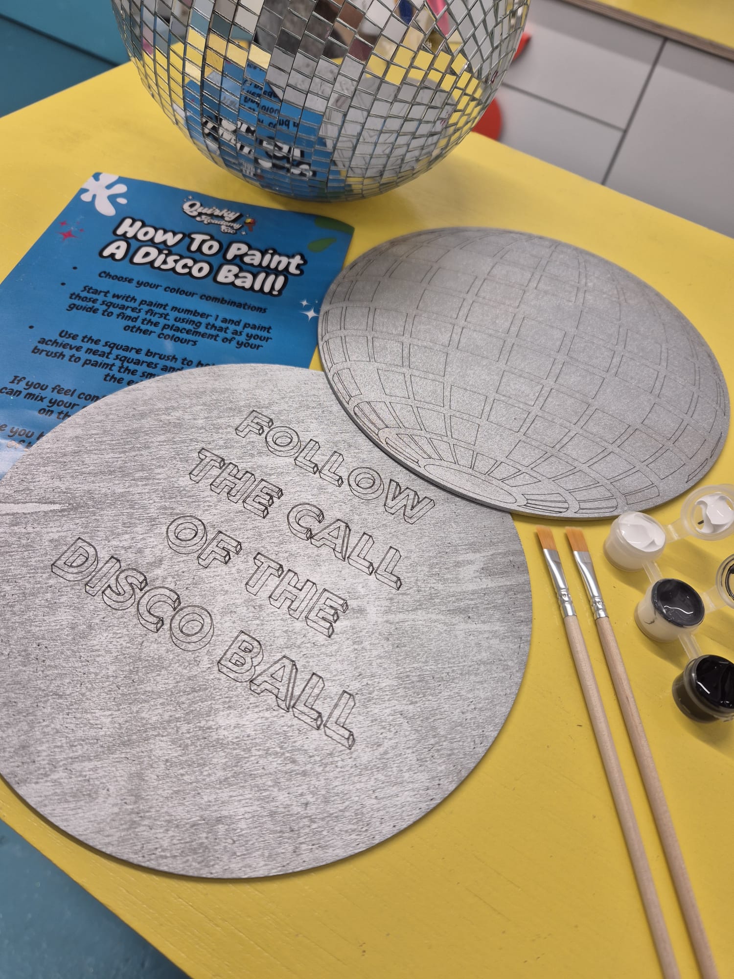 Metquarter: Disco Pall Painting Workshop - All Over The Shop