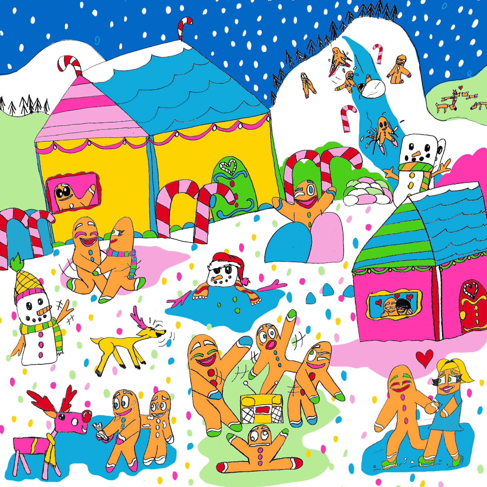 Bluecoat: Gingerbread Party People Trail