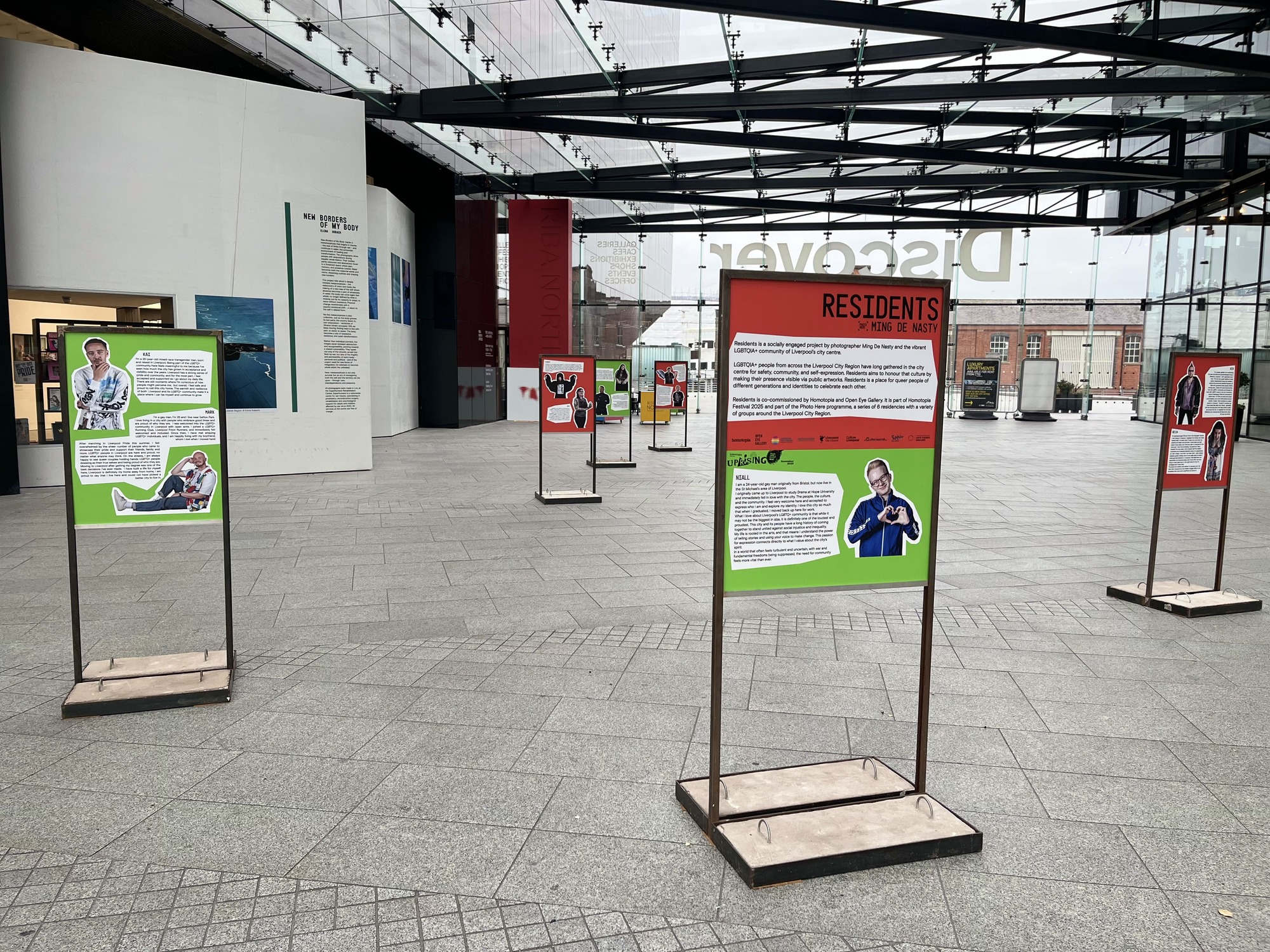 Residents. Atrium exhibition