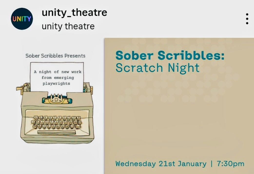Sober Scribbles Scratch Night