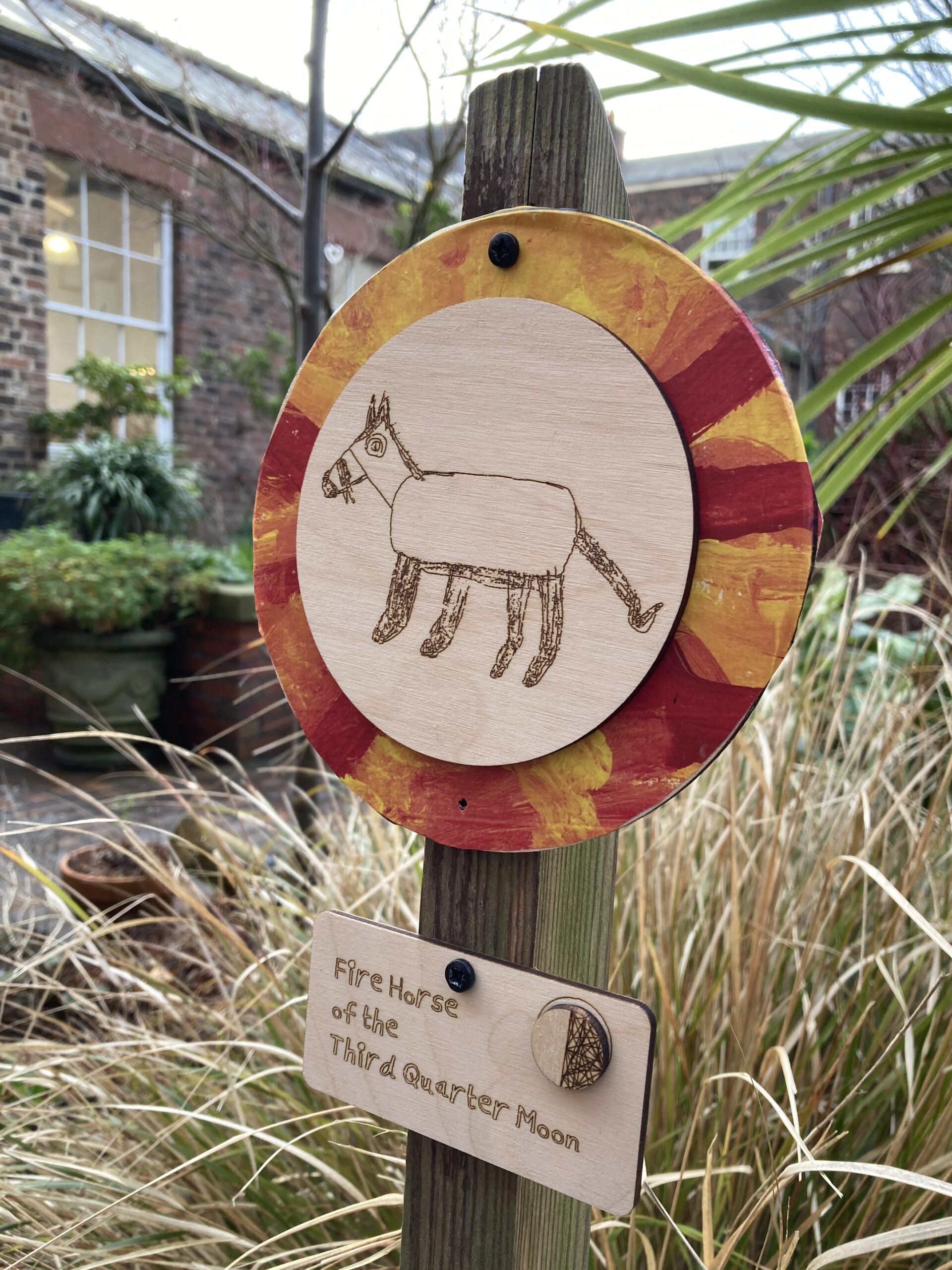 Fantastic Fire Horses: A Galloping Garden Trail