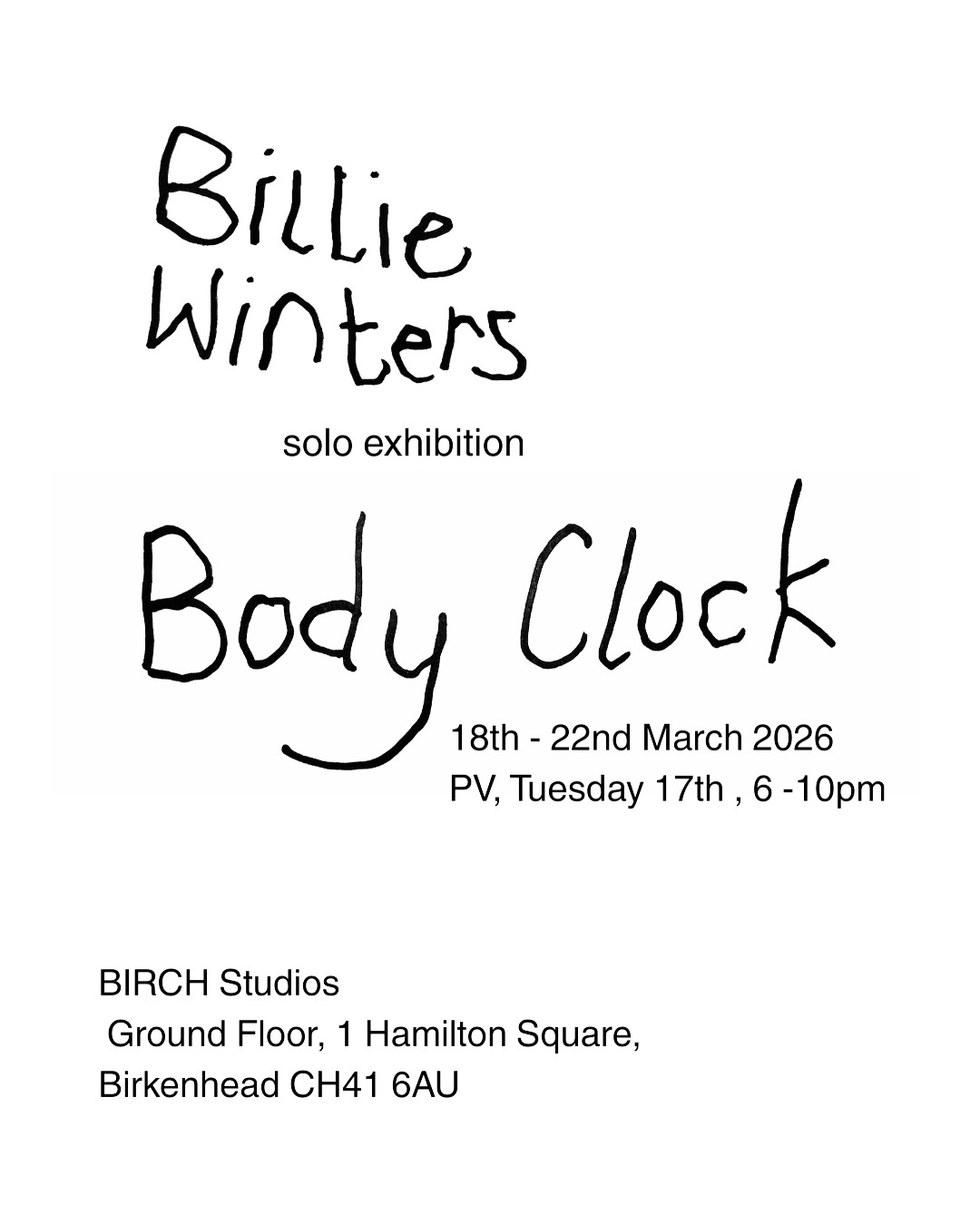 Billie Winters: Body Clock