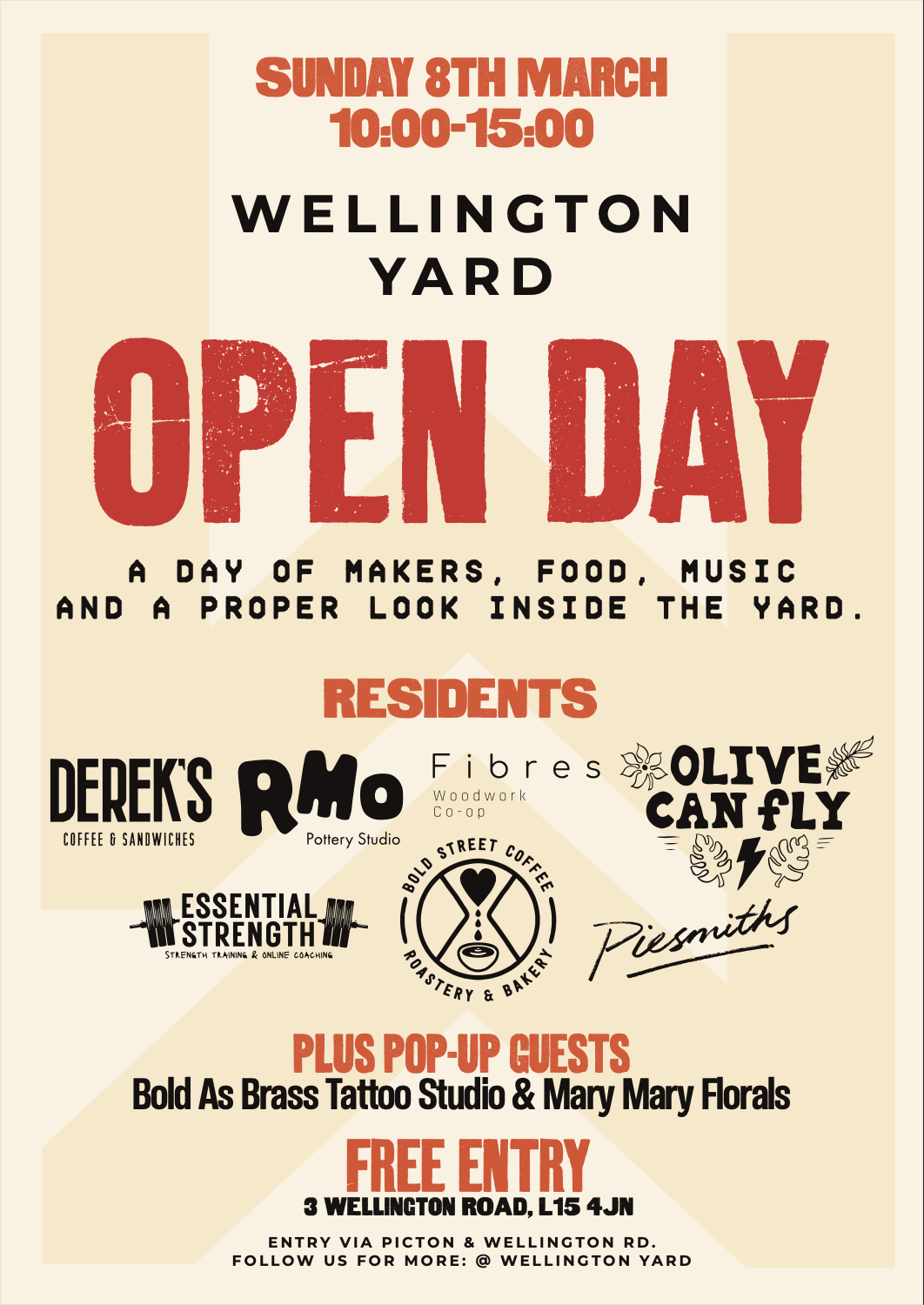 Wellington Yard Open Day