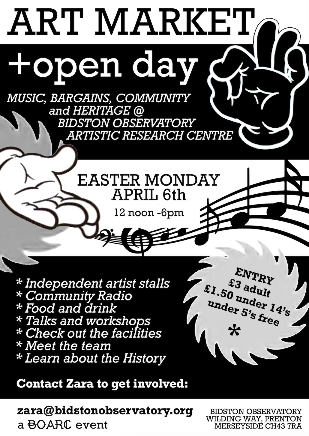 Easter Monday Art Market + Open Day