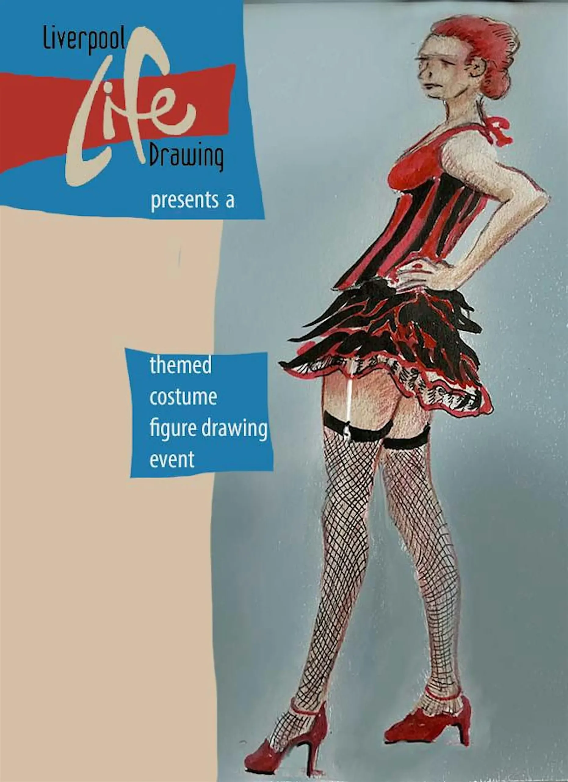 The Bookbinder: Liverpool Life Drawing Presents: 1950s Pin Up!
