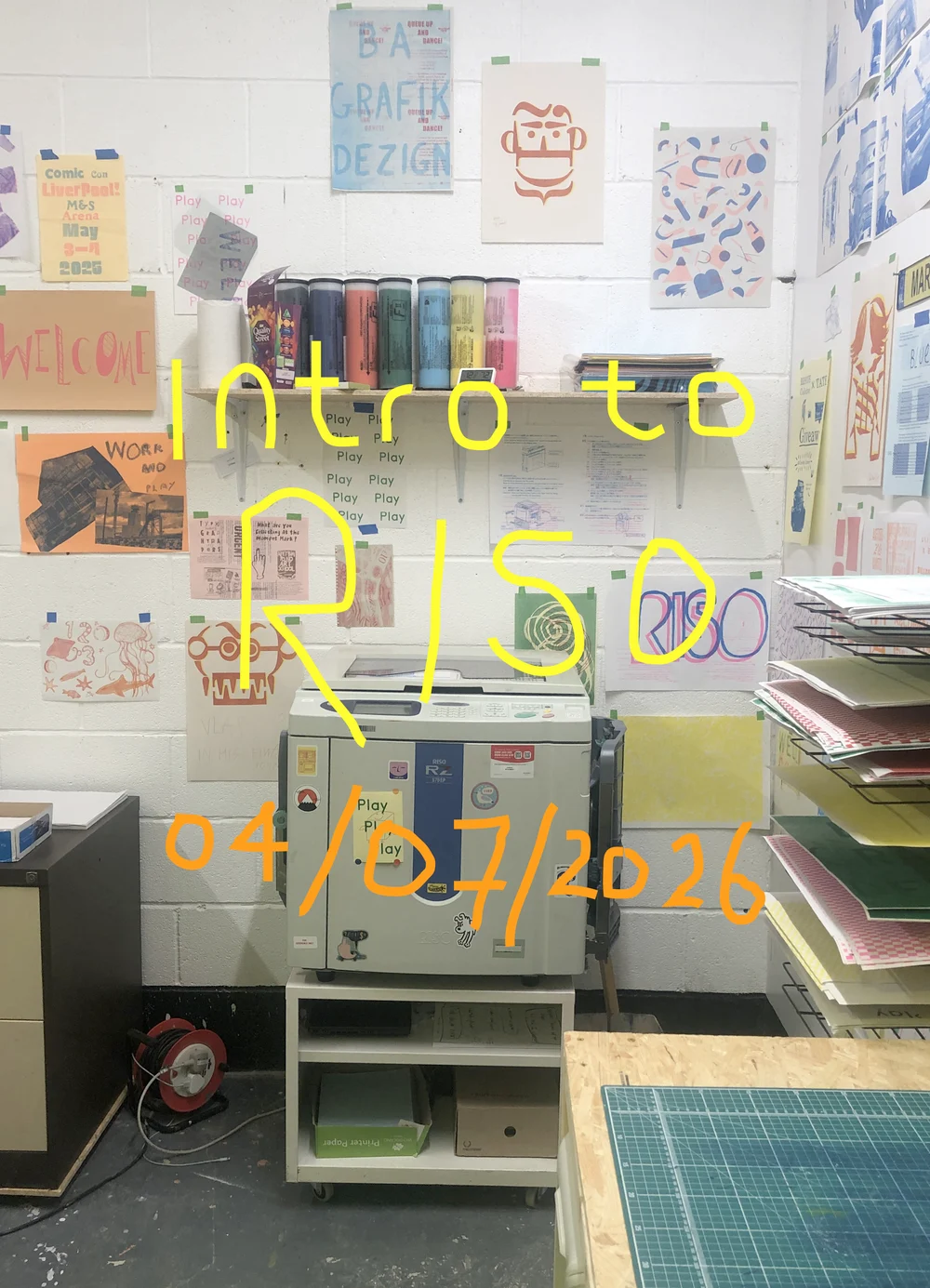 Introduction to Risograph Printing Workshop