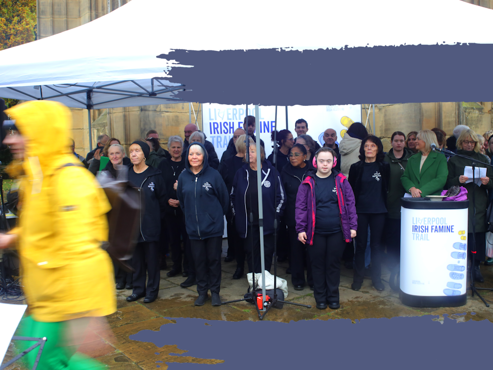Liverpool Irish Festival: An Gorta Mór memorial